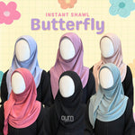Kid's Instant Butterfly Shawl