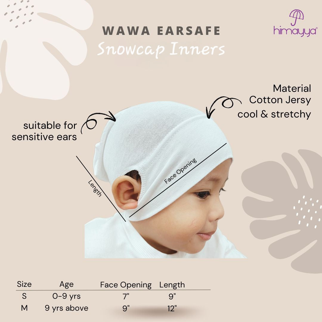 NEW! Wawa Earsafe Kids Snowcap Inners