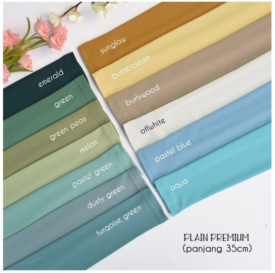 Long 35cm Plain Basic Handsocks