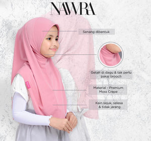 Nawra Instant Tudung (Size XS, S & M)