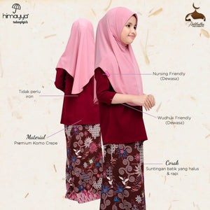 Girl's Kurung Set: Daliya Series