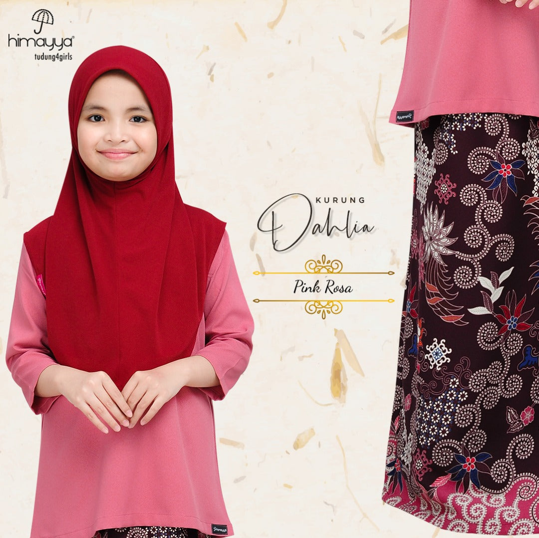 Girl's Kurung Set: Daliya Series