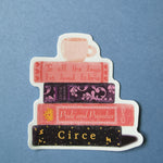 Matte Decal Stickers - Reading & Books