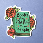 Matte Decal Stickers - Reading & Books