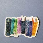 Matte Decal Stickers - Reading & Books