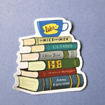 Matte Decal Stickers - Reading & Books