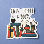 Matte Decal Stickers - Reading & Books