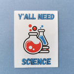 Matte Decal Stickers - Science
