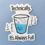 Matte Decal Stickers - Science