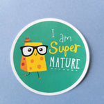 Matte Decal Stickers - Science