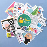 Matte Decal Stickers - Science
