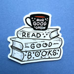 Matte Decal Stickers - Reading & Books