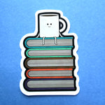 Matte Decal Stickers - Reading & Books