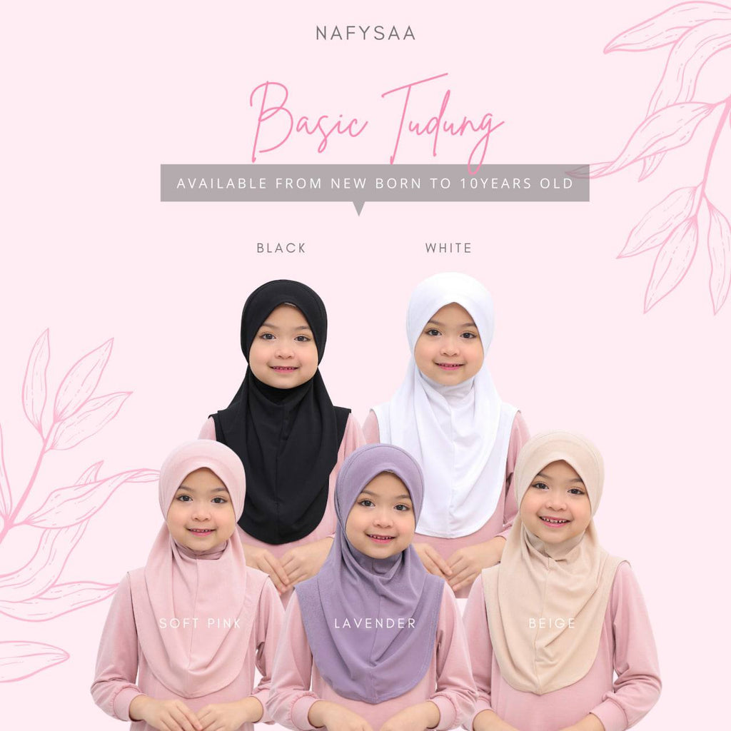Restocked! Nafysaa Tudung Basic