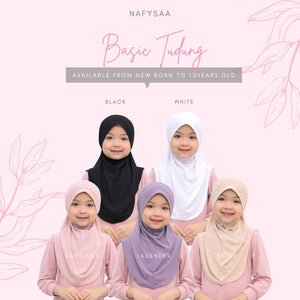 Restocked! Nafysaa Tudung Basic