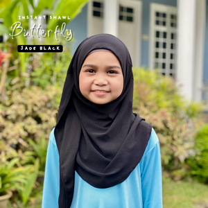 Kid's Instant Butterfly Shawl